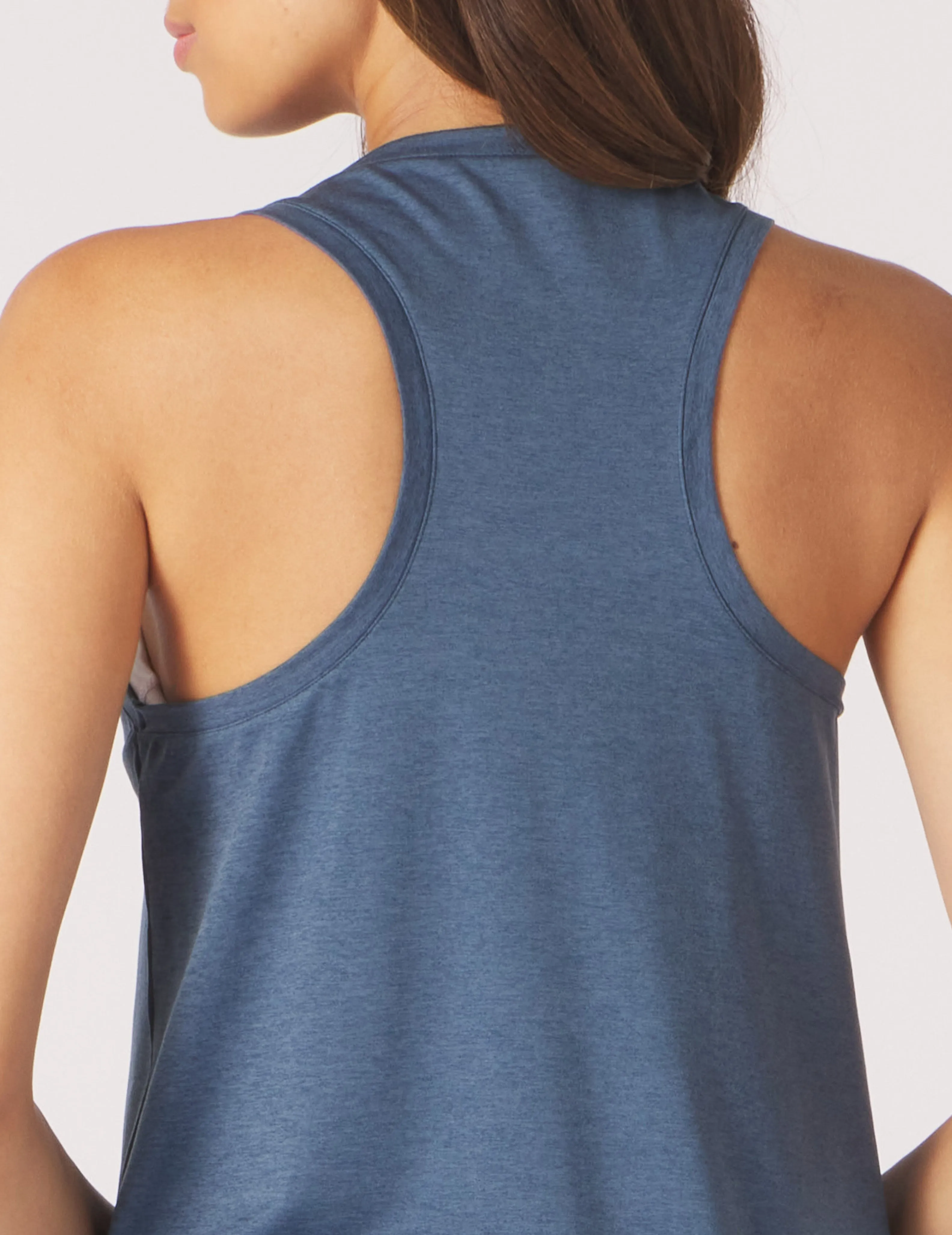 Stride Tank: Washed Blue Marble