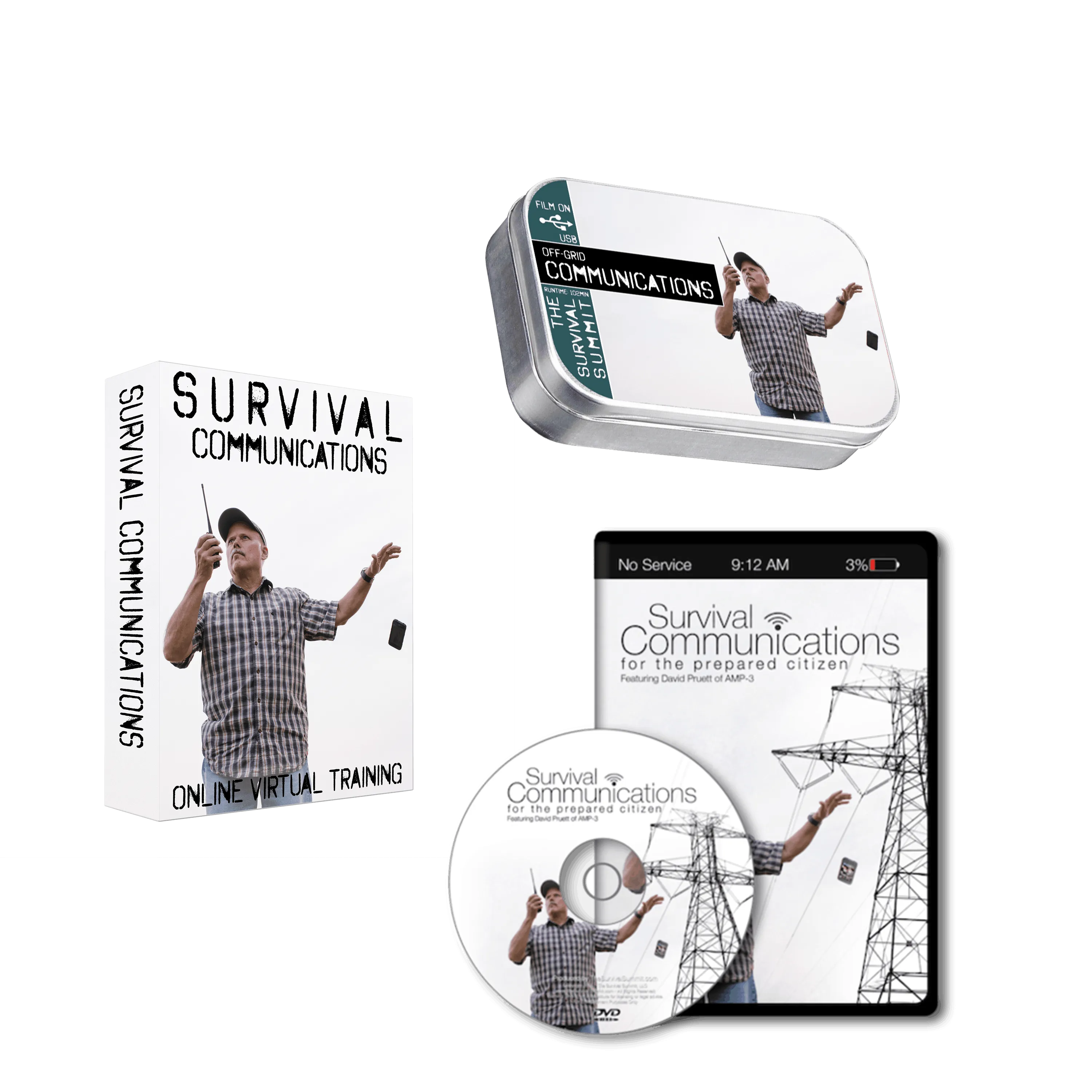 Survival Communications DVD or USB