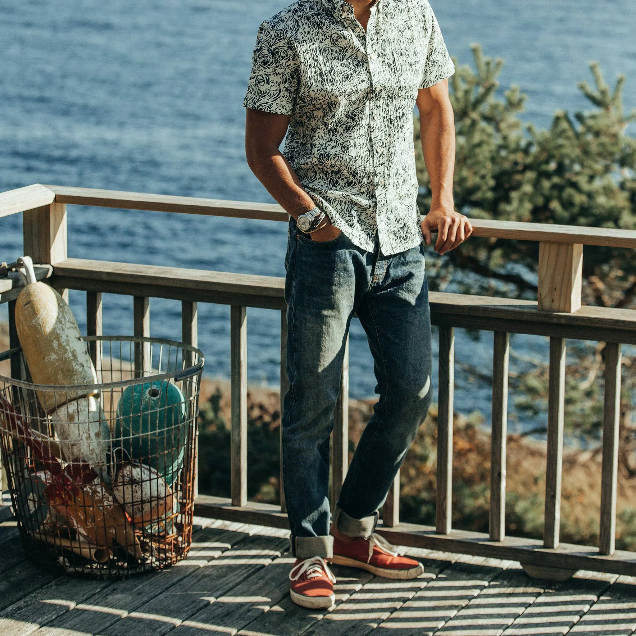 The Democratic Jean in Organic Selvage 12-month Wash