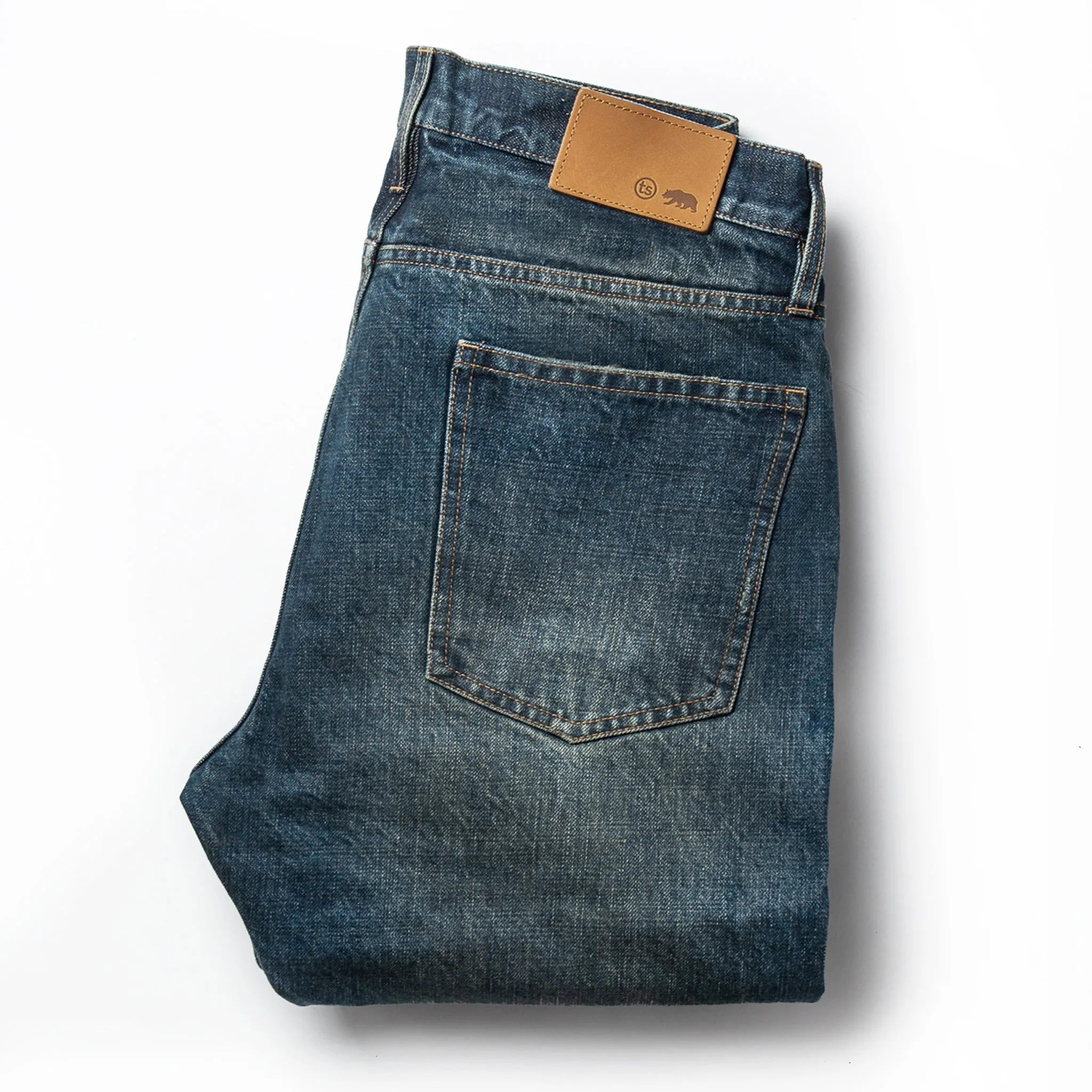 The Democratic Jean in Organic Selvage 12-month Wash