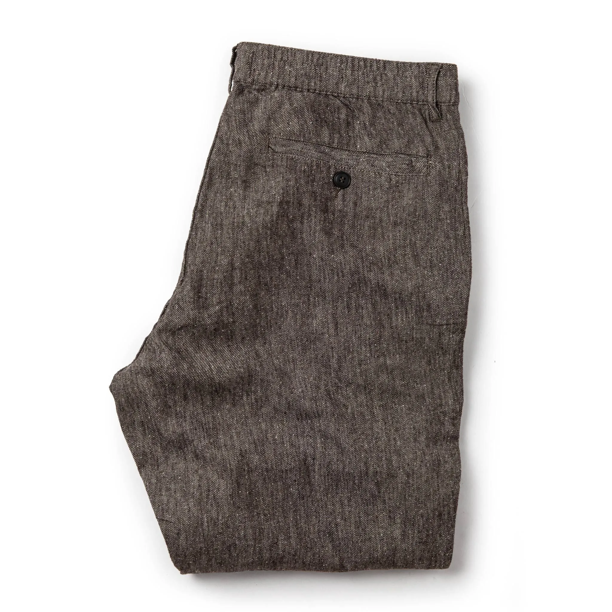 The Easy Pant in Espresso Linen