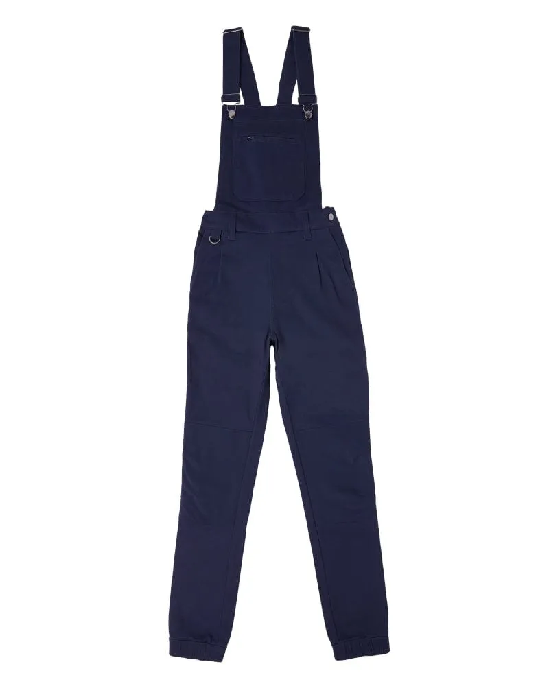 The Grind Womens Overall - Navy