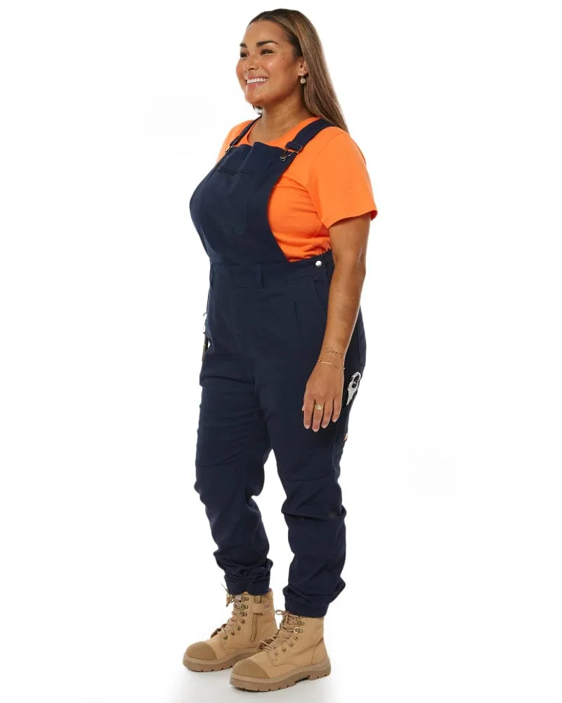 The Grind Womens Overall - Navy