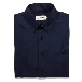 The Jack in Washed Navy Poplin