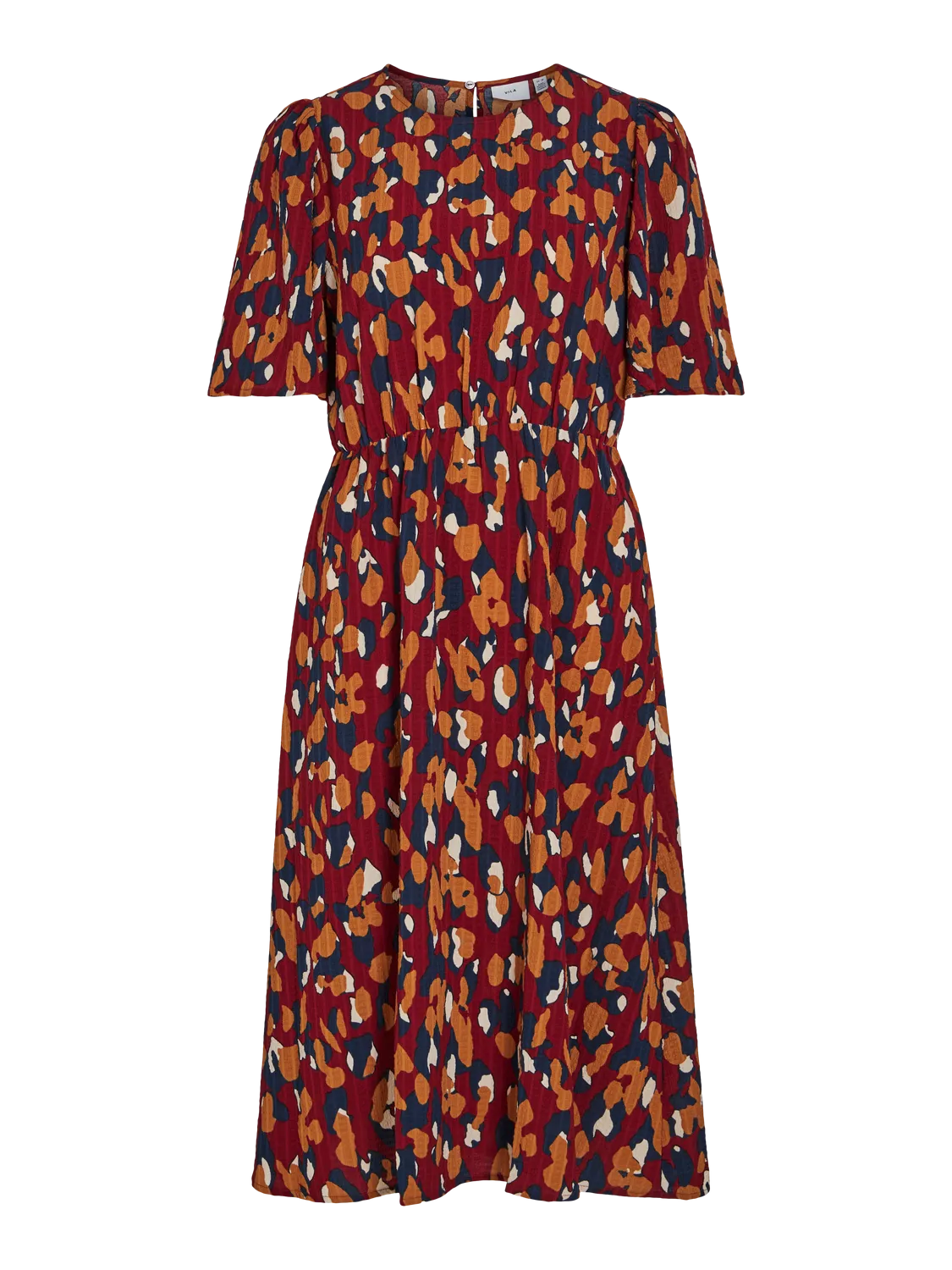 VILUSI Midi Dress - Cabernet