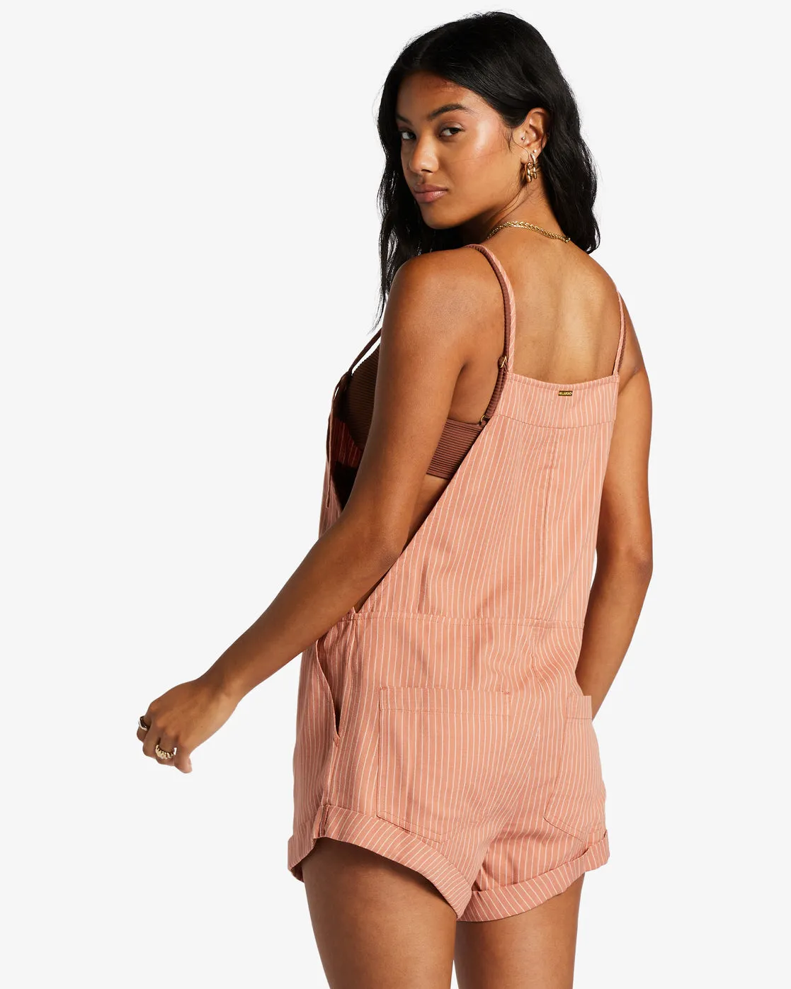 Wild Pursuit Romper - Rose Dawn