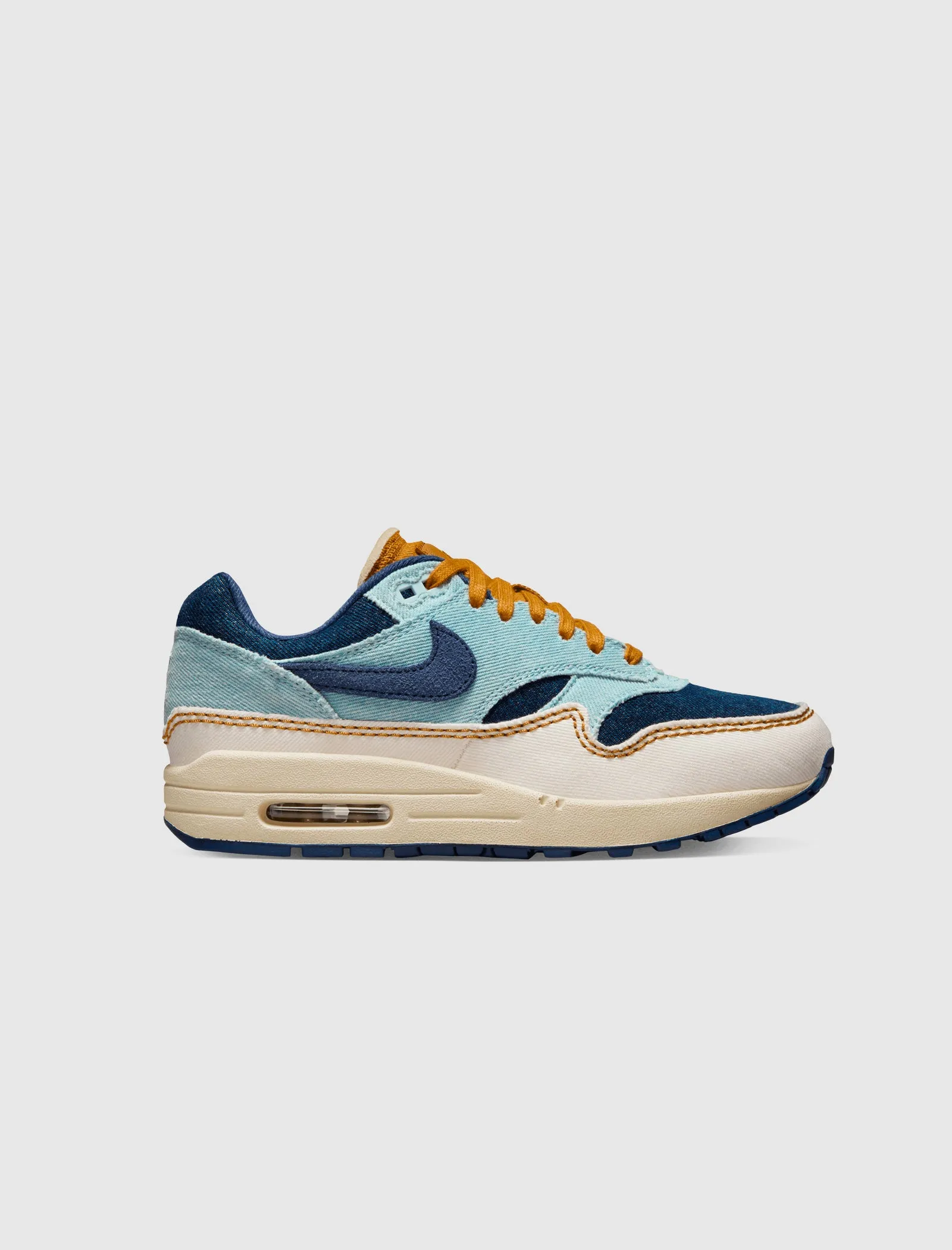 WOMEN'S AIR MAX 1 '87 AURA/MIDNIGHT NAVY/ PALE IVORY