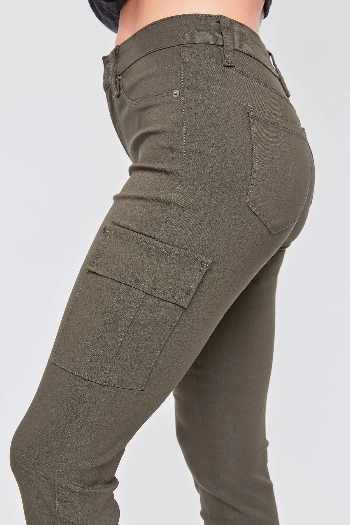 Women's Hyperstretch Cargo Pants, Dark Olive